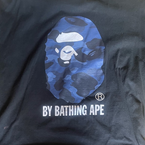 BATHING APE SHIRT DISTRESSED - Picture 2 of 2